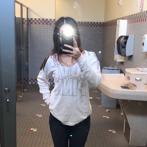 VS pink sweater
